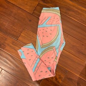 Lularoe Watermelon leggings